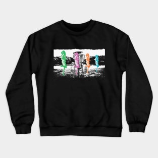 Disc golf girl Crewneck Sweatshirt